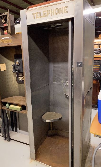 Vintage Telephone booth
