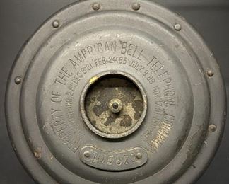 Antique ‘watchcase’ telephone receiver 