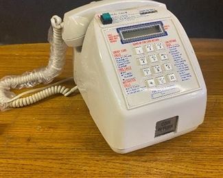 Vintage counter top pay phone