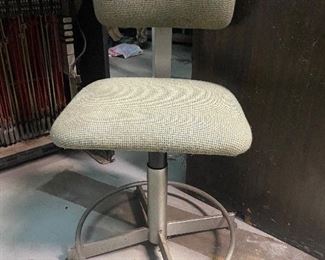Telephone operator stool for Western Electric