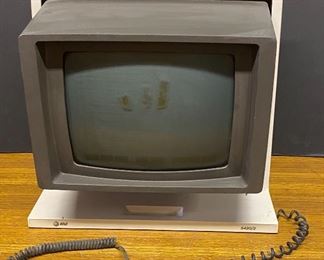 Vintage 1980s AT&T computer monitor. 