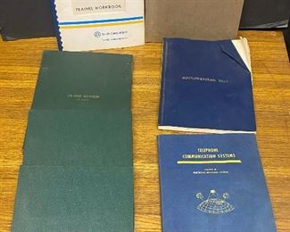 Vintage Bell System and other telephone communications manuals 