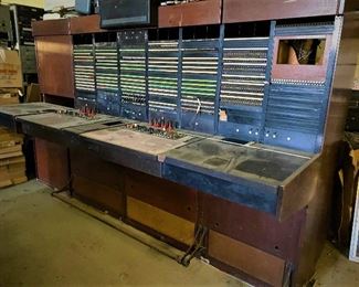 Switchboard that was used by GTE in Sherman, TX.  Made by Northern Electric 