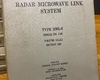 1950s Manuals for Radar Microwave Link System 