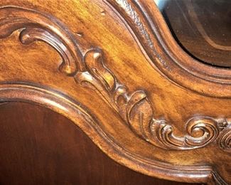 Notice the detailed carving.