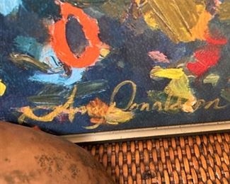 Evident in each passionate and vibrant composition is Donaldson’s strong sense of color and depth of feeling for space and light. 