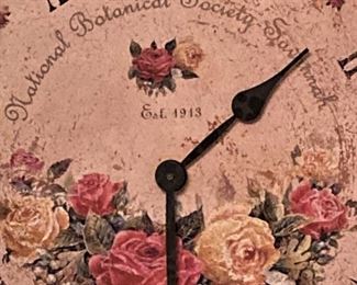 National Botanical society Clock - Savannah