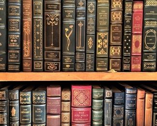 This home has a fabulous and extensive library of old and new books.