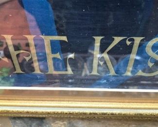 "The Kiss" - framed  art by Gustav Klimt