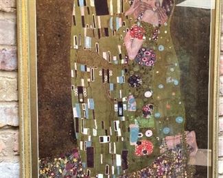 "The Kiss" - framed  art by Gustav Klimt