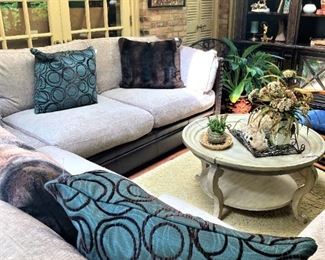 L-shaped sectional will accommodate lots of friends and family!!