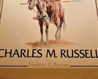 "Charles M. Russell" by Frederic G. Renner (Charles M. Russell (1864-1926) was an artist of the American West. He created more than 2,000 paintings of cowboys, Indians, and landscapes set in the Western U.S., in addition to bronze sculptures. Russell was also a storyteller and author.