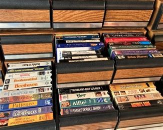 Drawers and drawers of videos 