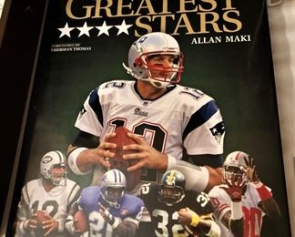Football  stars coffee table book