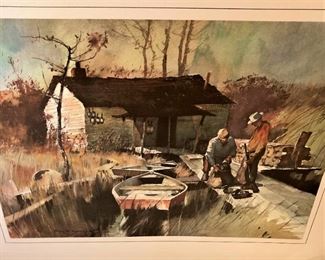 Print of watercolor