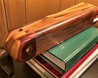 Giant wooden "pocket knife"