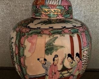 Asian ginger jar