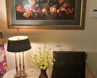 Small Front Gate white wicker table