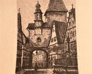 At the end of the Second World War (1945), Geissendorfer returned to live in Rothenburg and assumed control of the family art gallery there.