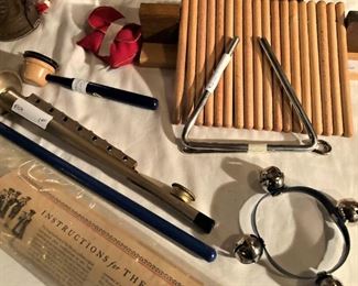 Vintage musical instruments