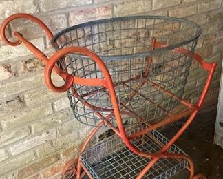 Vintage grocery cart