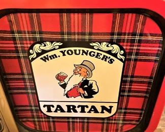 One of several trays