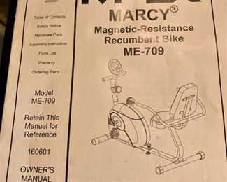 IMPex recumbent bike (ME-709)