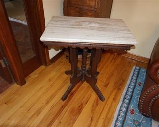 marble top table