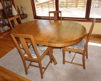 table and chairs