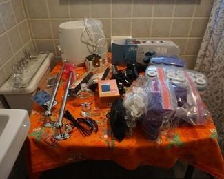 towels rods, household