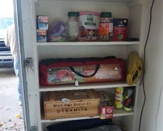 tents, fire starters