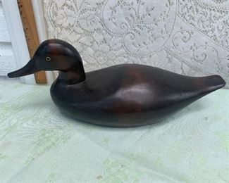 lot 23- wooden duck decor - very nice $18