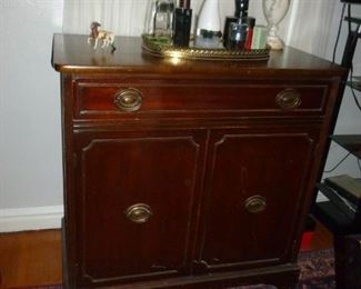 Mahogany cabinet