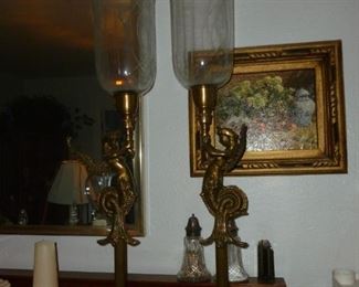 Pair of cool candlestick holders