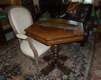 Another vintage table & misc. chair