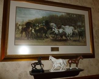 Another & Horse figurines