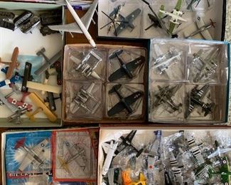Aircraft toy/model collection