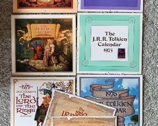 1970’s-80’s Tolkien calendars (unused)