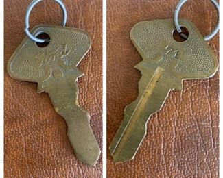 Antique Model A key