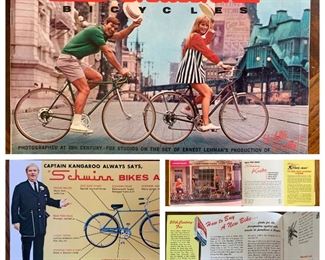 Vintage Schwinn catalogs 