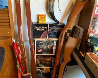 Archery + vintage BB/black powder items