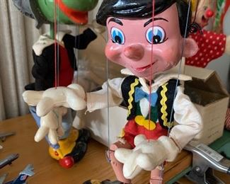 Disney marionettes made in England