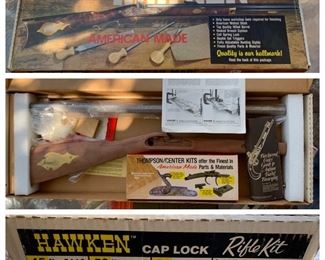 Hawken cap lock Rifle kit