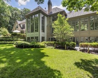 Spectacular Yard and the back of the home.  Approx. 5 Acres of property.  