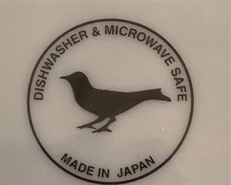 Lot 9058. $65.00 Lot of 11 Anthropologie Blue Pattern Salad Bowls. 8.5"d, 1.5"T