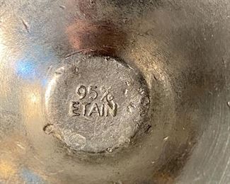 Lot 9056. $33.00. Lot of 11 Stemmed glass cordials,  5"T