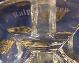 Lot 9065. $60.00.  Ralph Lauren Crystal Candlesticks - 2 pairs and they are stunning!  Perfect for Thanksgiving!