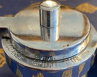 Lot 9068. $43.00. Three lots included:  Crystal Xmas Tree salt & Pepper shakers, William Bounds Originals "3rd Planet from the Sun" S&P Shakers and Alpico Tea Pot.   fun Lot!