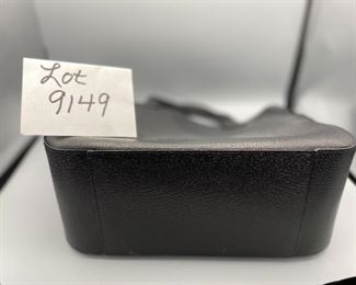 Lot 9149. $60.00. Mark & Graham Pebble Leather in Black Bucket Tote Bag or "Slouch Handbag". Features one inside zipper compartment, 2 more open pockets for stashing phone.  Made in Italy, has small monogrammed "N" on front, not problematic.  Made in Italy.  Expensive new.