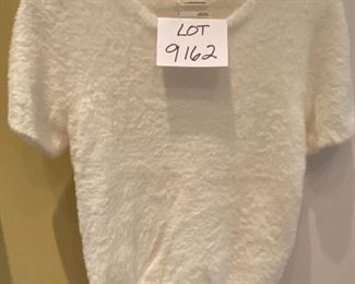 Lot 9162. $40.00.  Short sleeved, super soft sweater top from Anthropologie, New With Tags. pd $110.00